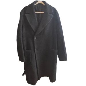 H&M Classic Black Pea Coat